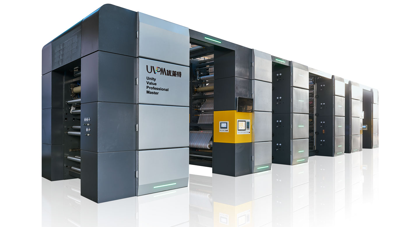 四色層疊式雙收雙放無溶劑凹版印刷機(jī)